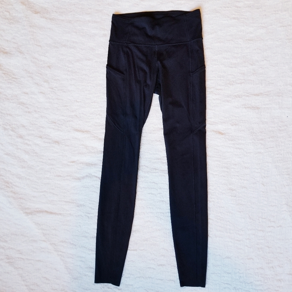 Lululemon Black Fast & Free High Rise Tights